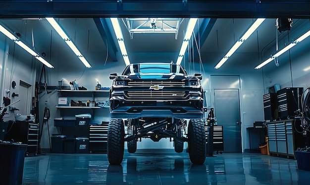 Moderný autoservis s profesionálnym vybavením